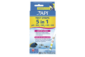 Fish Health: API Test Strips 5 in 1