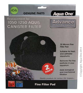Fish Filtration: Aqua One Aquis 1050/1250 Sponge Pad