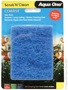 Fish Maintenance: Aqua One Algae Pad Coarse