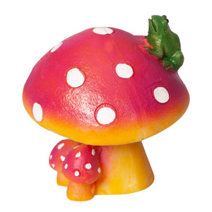 Fish Decorations: Ornament Mushroom With Toad