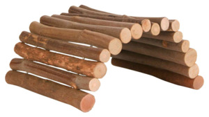 Small Pet Housing: Flexible Wooden Bridge Large