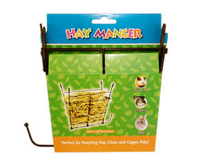 Small Pet Bowls Bottles: Metal Hay Manger