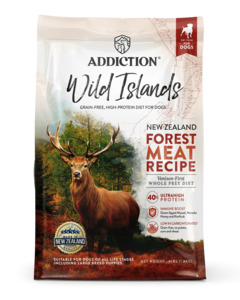 Dog Food Dry Food: Addiction Wild Islands Forest Meat