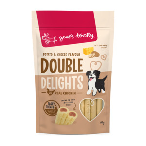 Yours Droolly Double Delight Potato & Cheese