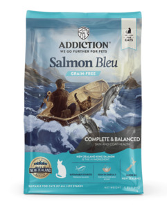 Cat Food Dry Food: Addiction Cat Salmon Bleu