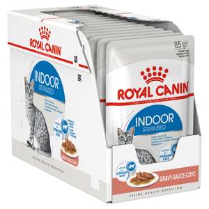 Royal Canin Indoor 7+ Gravy Box 12 x 85g