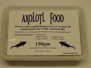 Fish Food Frozen: Hot House Axolotl Food