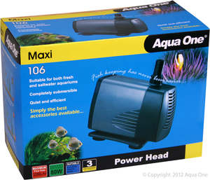Fish Filtration Filters: Aqua One PH106 Maxi