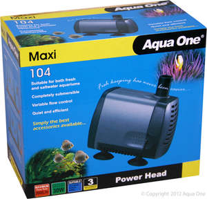 Fish Filtration Filters: Aqua One PH104 Maxi