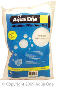 Fish Filtration Cartridges: Aqua One Filter Wool