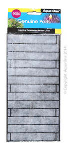 Fish Filtration Cartridges: Aqua One Ecostyle 81 Carbon Cartridge