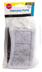Fish Filtration Cartridges: Aqua One Lifestyle 127 Carbon Cartridge