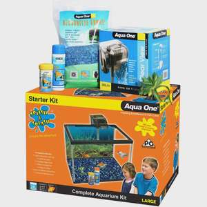 Fish Aquariums Tanks: Aqua One Splish & Splash Starter Set