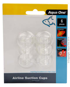 Fish Airware Accessories: Aqua One Airline Suction Cups
