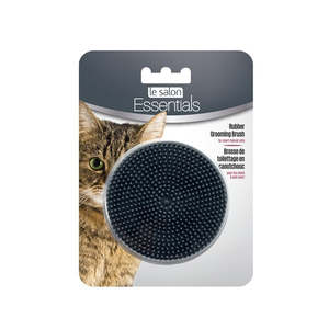 Cat Grooming Grooming Tools: Le Salon Cat Rubber Grooming Brush