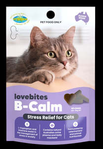 Cat Health Wellbeing Anxiety: Lovebites B-Calm CAT chew