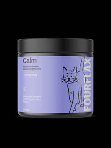 Cat Health Wellbeing Anxiety: Fourflax Feline Calm
