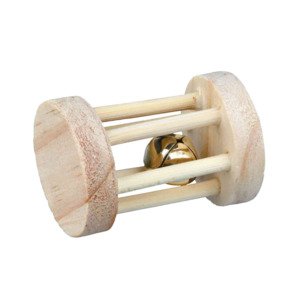 Small Pet Toys: Wooden Playing Roll