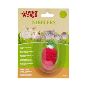 Small Pet Toys: Nibbler Strawberry Loofah Chews