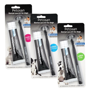 Petosan Pet Brush and Paste Kits Pet Dental