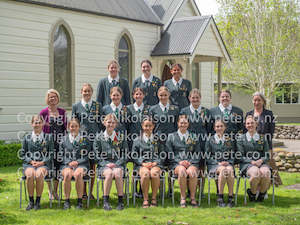 School Photo: St Mathews and Deputies  Prefects  - Rathkeale College 2023