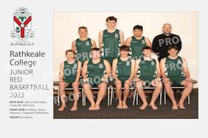 Rathkeale College 2022: Basketball Red Junior - Rathkeale College 2022