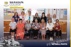 Wai Col Centenary: Netball Photo - Wairarapa College Centenary