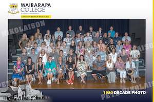 Wai Col Centenary: 1980 Decade Photo - Wairarapa College Centenary