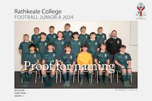 School Photos: Football Junior A 2024