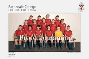School Photos: Football Red 2024