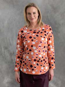 Yarra Trail: Boab Print L/S Tee