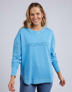 Womenswear: Simplified Crew - Bright Blue