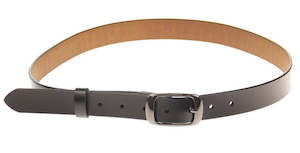 Amberlene: Black Leather Jean Belt