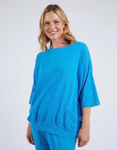 Elm: Mazie Sweat - Ibiza Blue