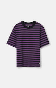 Ilabb: Block Tee - Mauve/Black