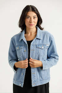 Olly Jacket - Stonewash Denim