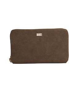 Handbags Wallets 1: Golden Hour Travel Wallet - Moka