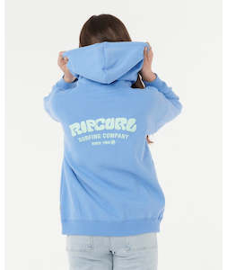 Surf Puff Hood - Blue