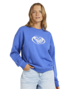 Perfect Place Brushed Crew - Dazzling Blue