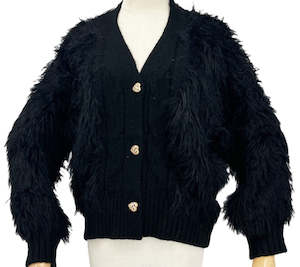 Womenswear: Fluffy Fashion Cardi