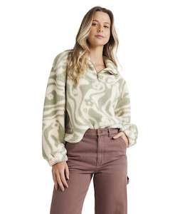 Golden Groove Half Zip Crew