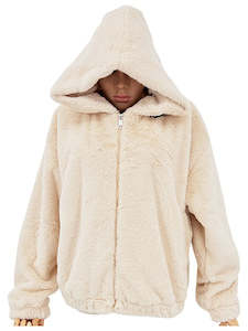 Womenswear: Faux Fur Bomber Jacket