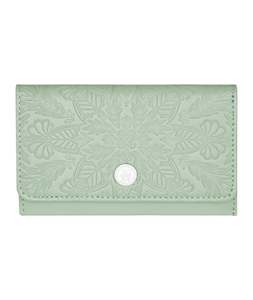 Crazy Diamond Tri Fold Wallet - Laurel Green