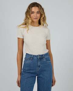 Womenswear: Bella Tee - Oatmeal