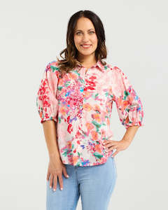 Fashion Tops: Tessa Blouse - Cherry Blossom