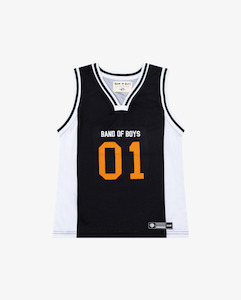 Boys 2 8yrs: Black BOB Slam Dunk Tank