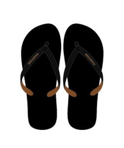 Blend Base Thong - Black/Tan