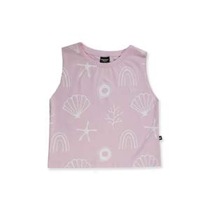 Sea Shell Tank - Pink