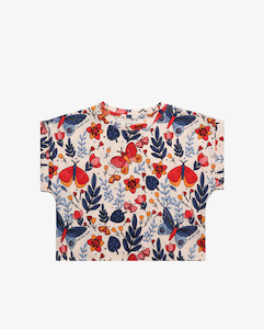 Girls 2 8yrs: Nature On Repeat Top