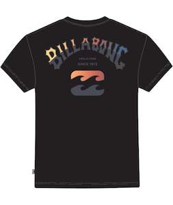 Arch Fade Premium SS Tee - Black